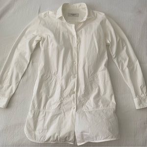 Max Mara Weekend long sleeve button up blouse in white
